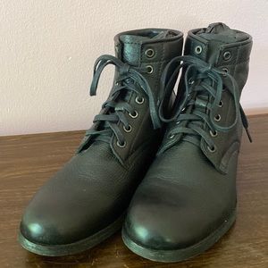 Frye Riding Boots Black Leather